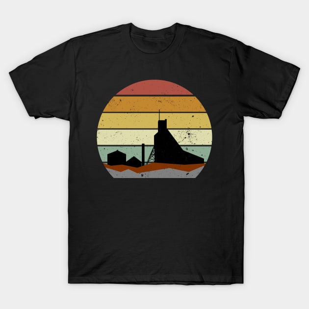 Mine Shaft Sunset T-Shirt by Bruce Brotherton